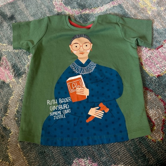 Piccolina brand children’s tee with Ruth Bader Ginsburg Design- 3T - Picture 2 of 5